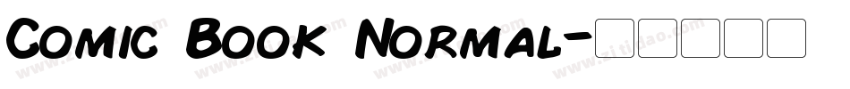 Comic Book Normal字体转换